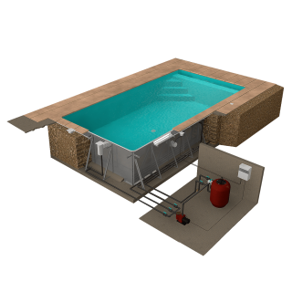 HRS22086 zwembad staal 9 x 4 x 1 50m hoektrap